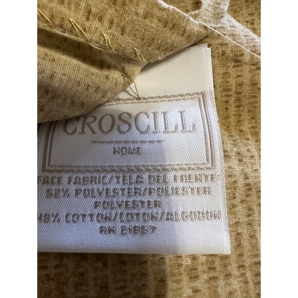 2 Croscill Home Decorative King Pillow Shams Cotton Blend Rope Trim luxurious - Picture 2 of 11